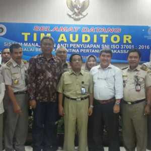 Audit SNI ISO 37001 : 2016 di Balai Besar Karantina Pertanian Makassar